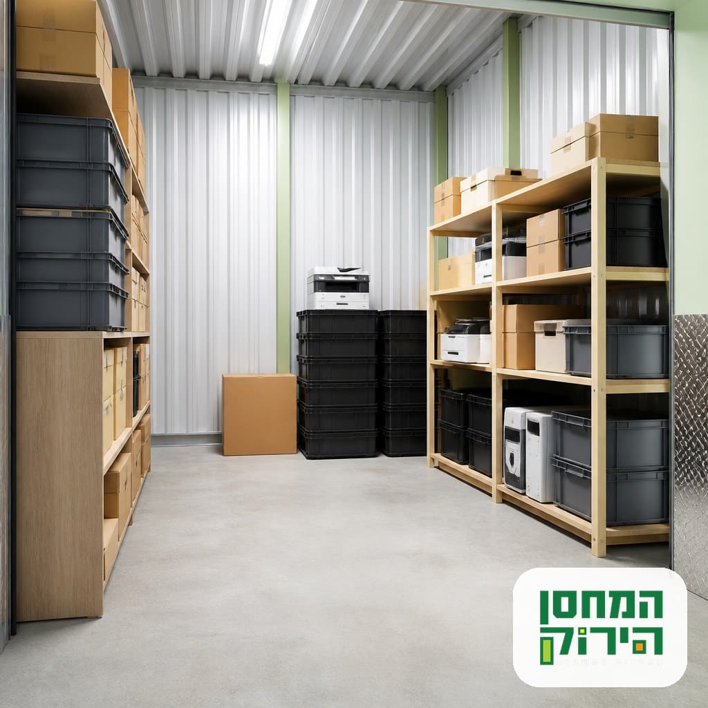 מחסן להשכרה לאחסון ציוד ומלאי של עסק