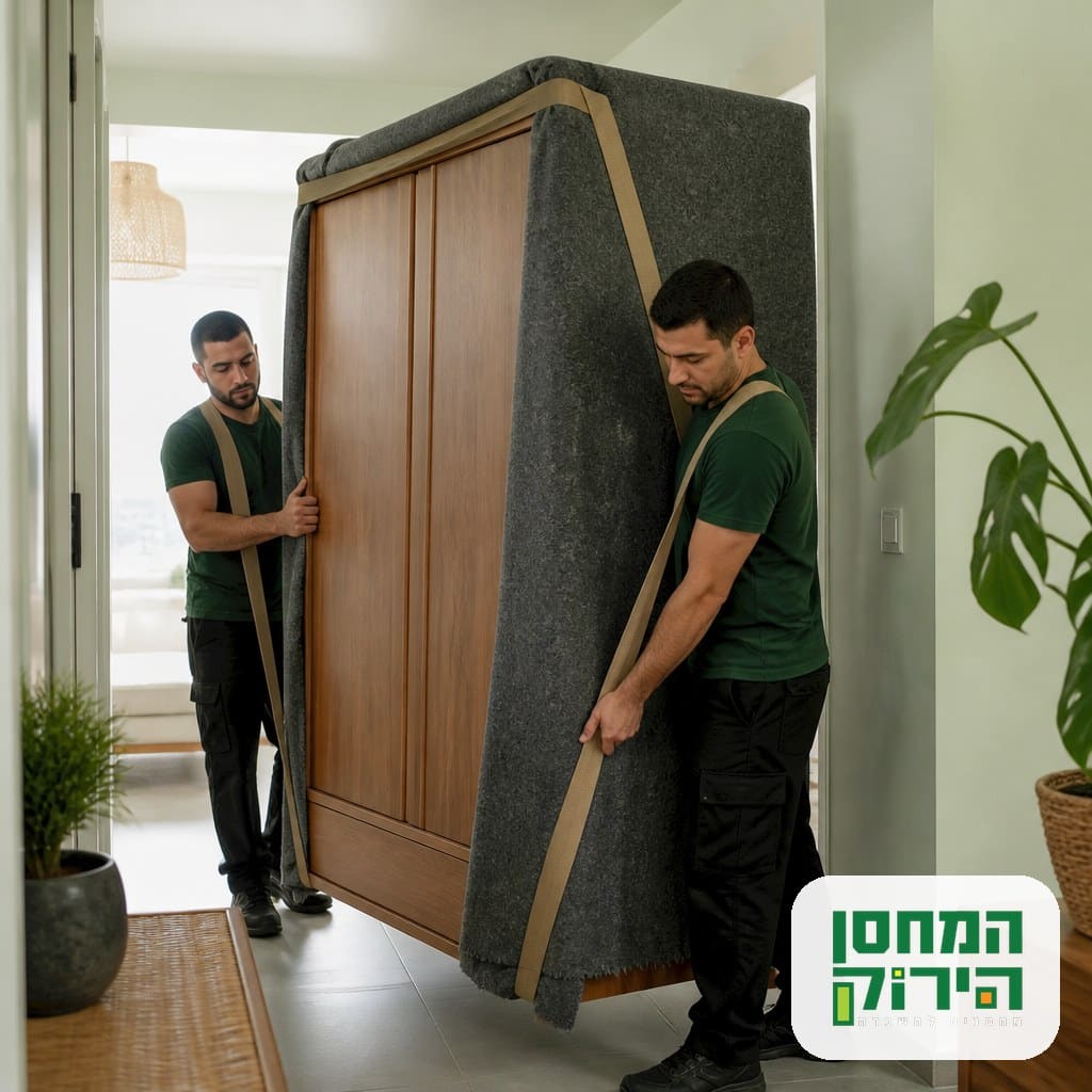 הובלת ארון בצורה בטוחה על ידי מובילים מקצועיים