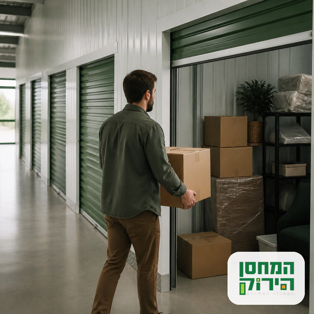 הובלת ארגזים וציוד למחסן להשכרה