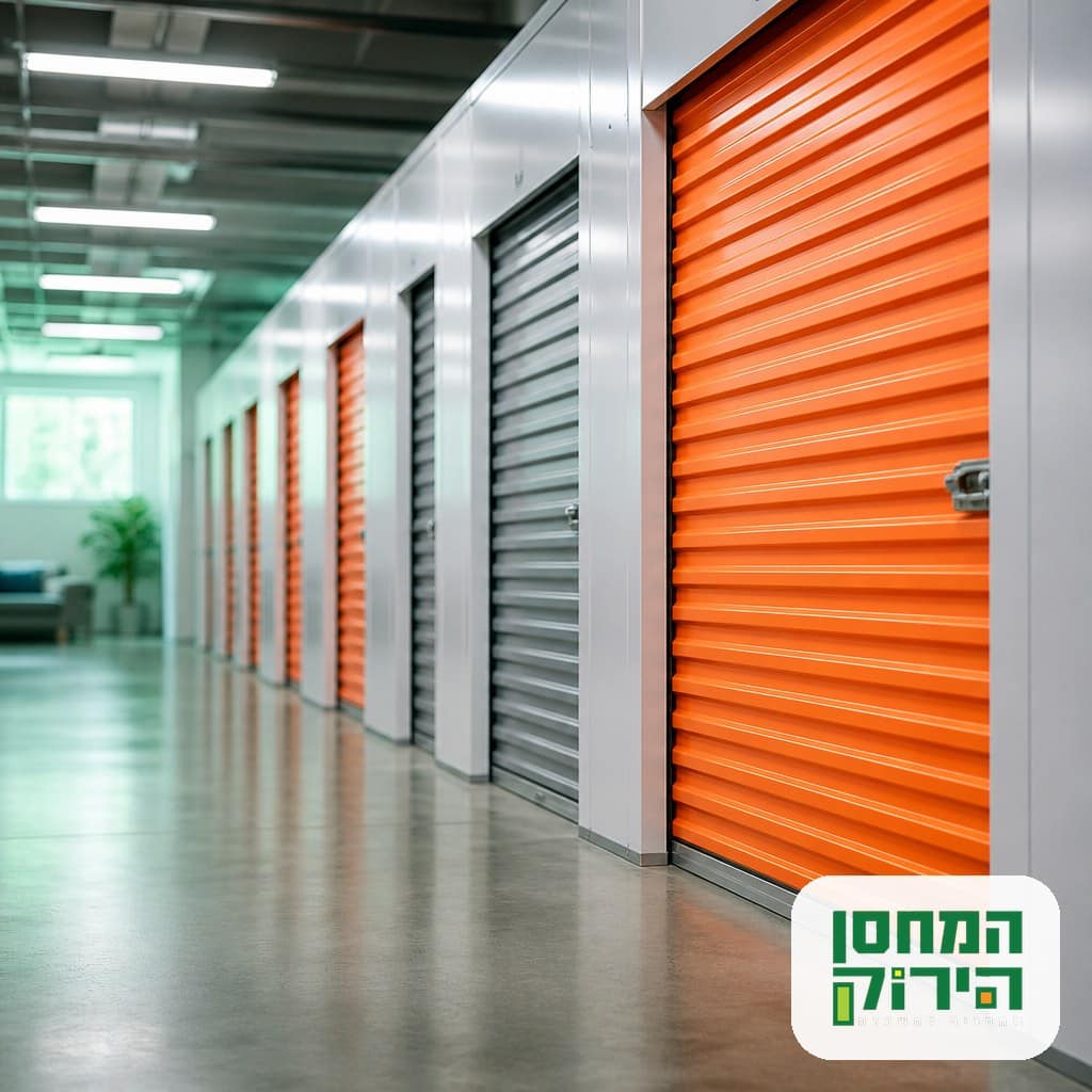 מתחם חללי אחסון מודרני עם שורות יחידות אחסון: טרנד עולמי