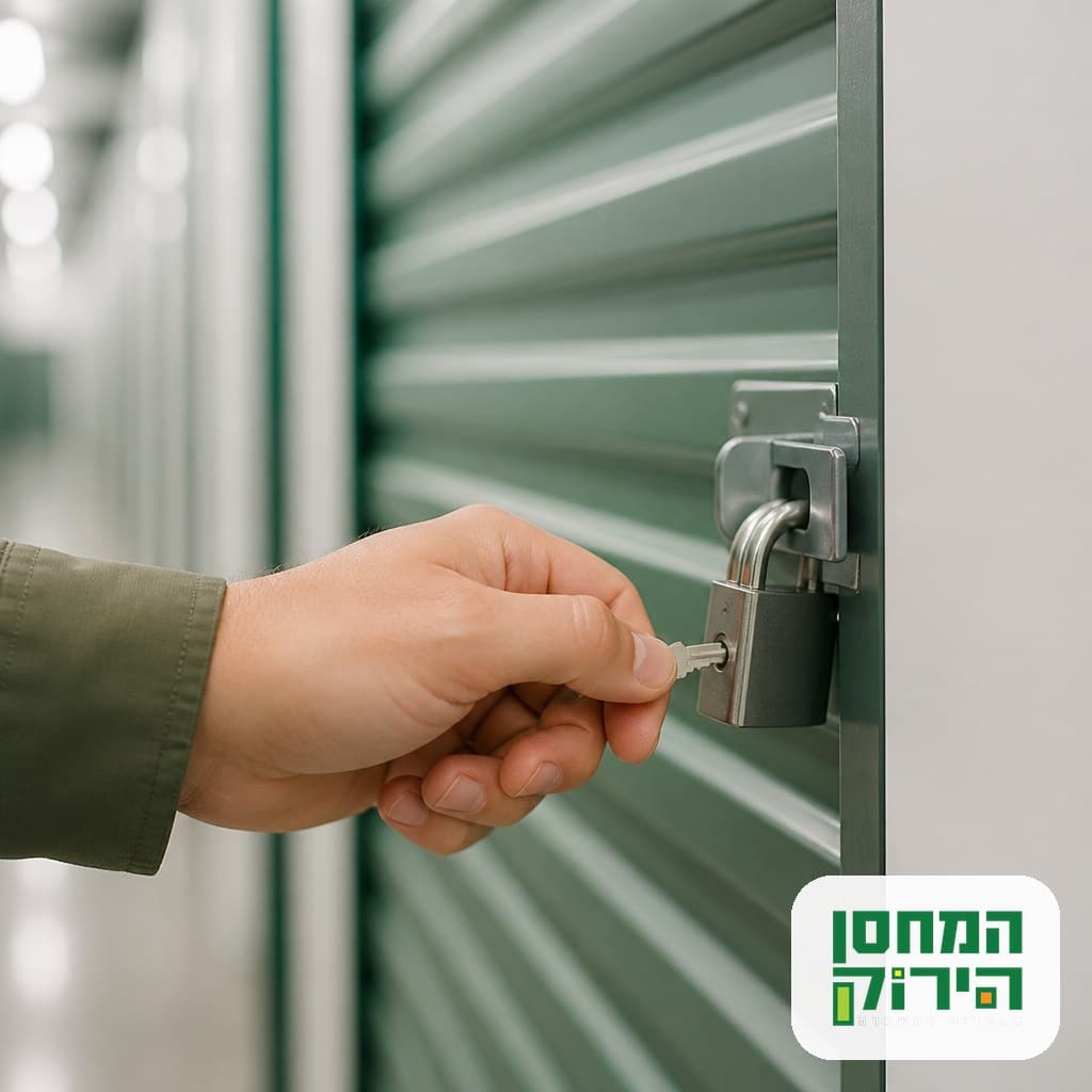נעילה אישית ואבטחה של מחסן פרטי להשכרה