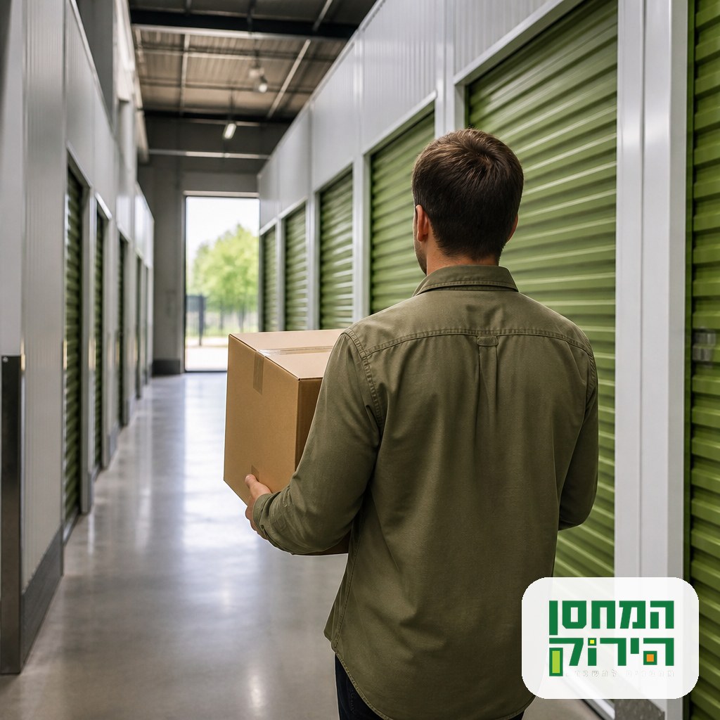 שכירת מחסן אישי לטווח קצר או ארוך במתקן אחסון מודרני