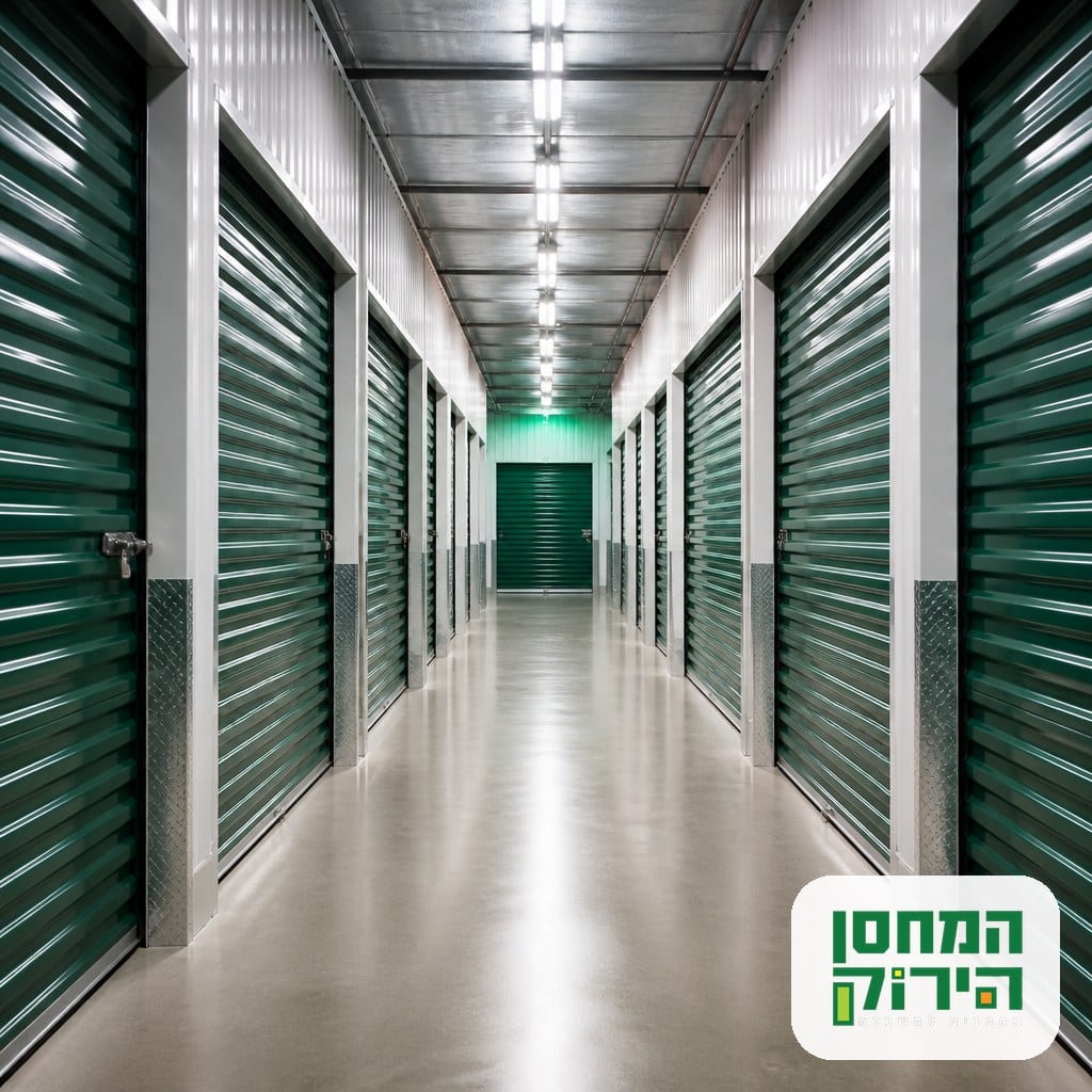 מתחם אחסון מאובטח ומסודר לאחסון רהיטים